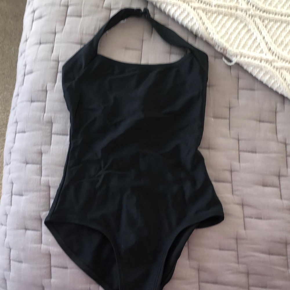 Natalie Dancewear Black Leotard size Medium